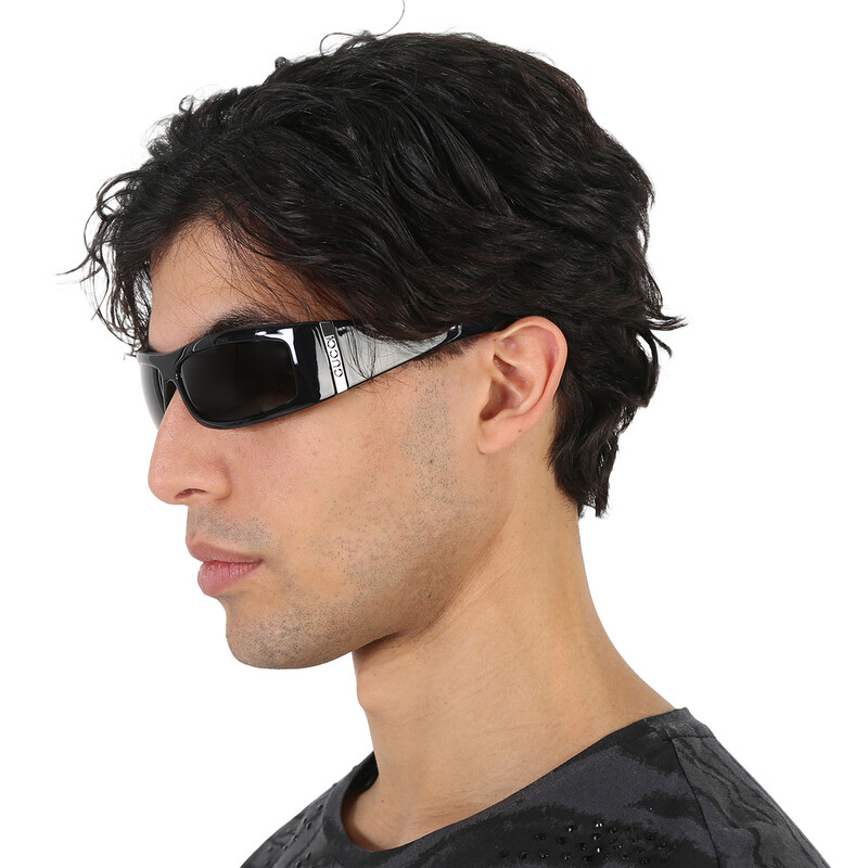 Gucci Grey Wrap Men's Sunglasses GG1492SA 001 64 889652455921