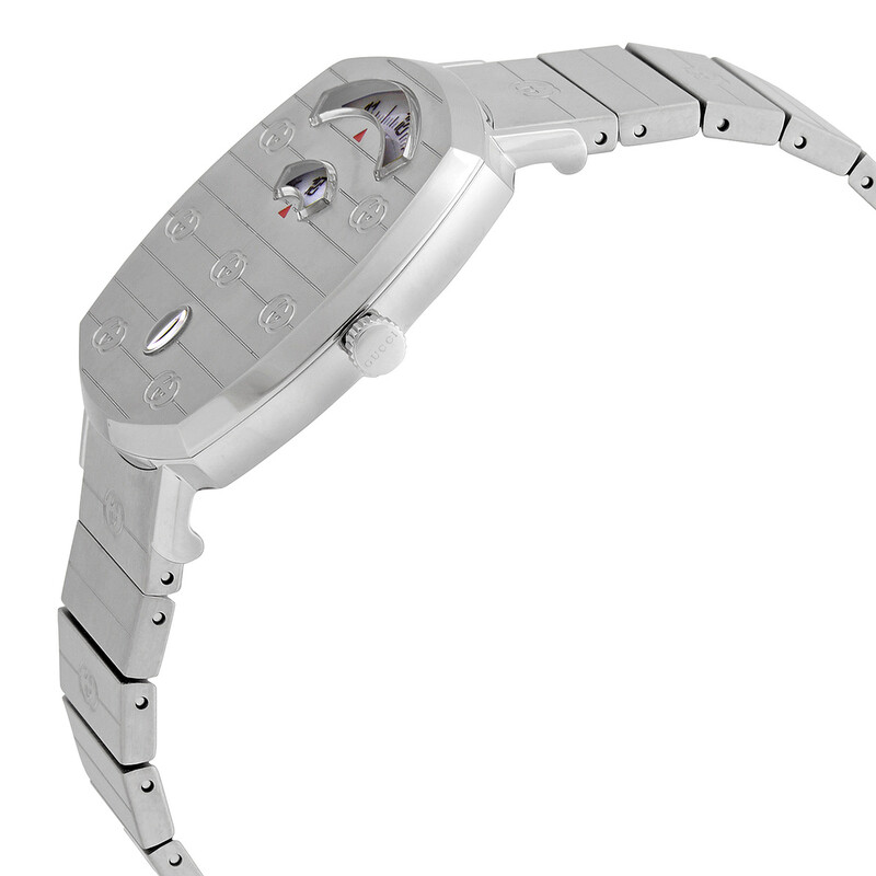 Gucci Grip Quartz White Dial Ladies Watch YA157401 731903468368