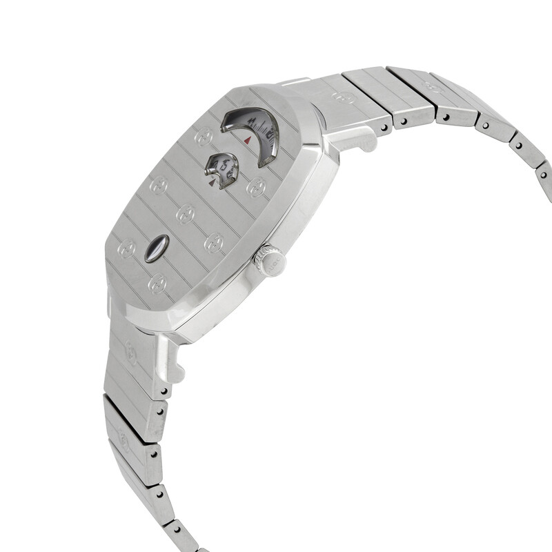 Gucci Grip Quartz White Dial Ladies Watch YA157410 731903472730