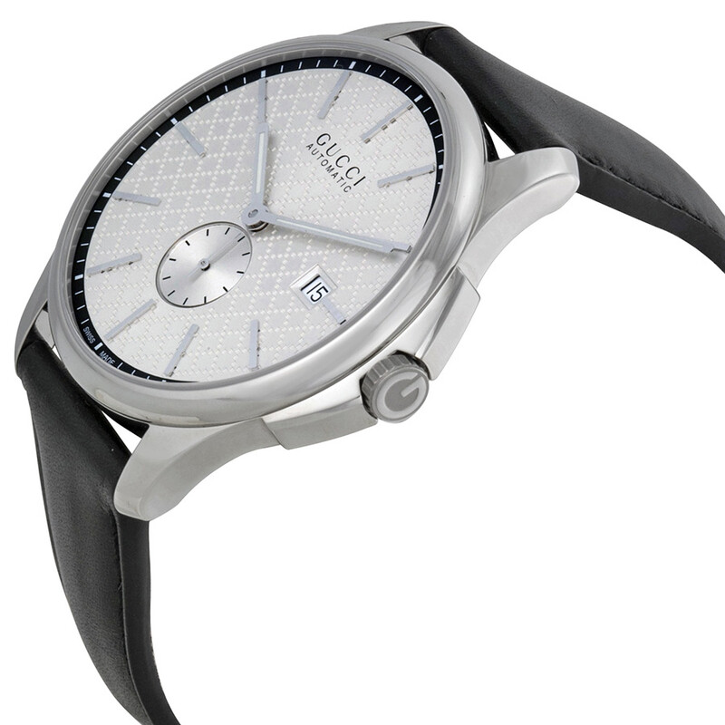 Gucci G-Timeless Automatic Silver Dial Men's Watch YA126313