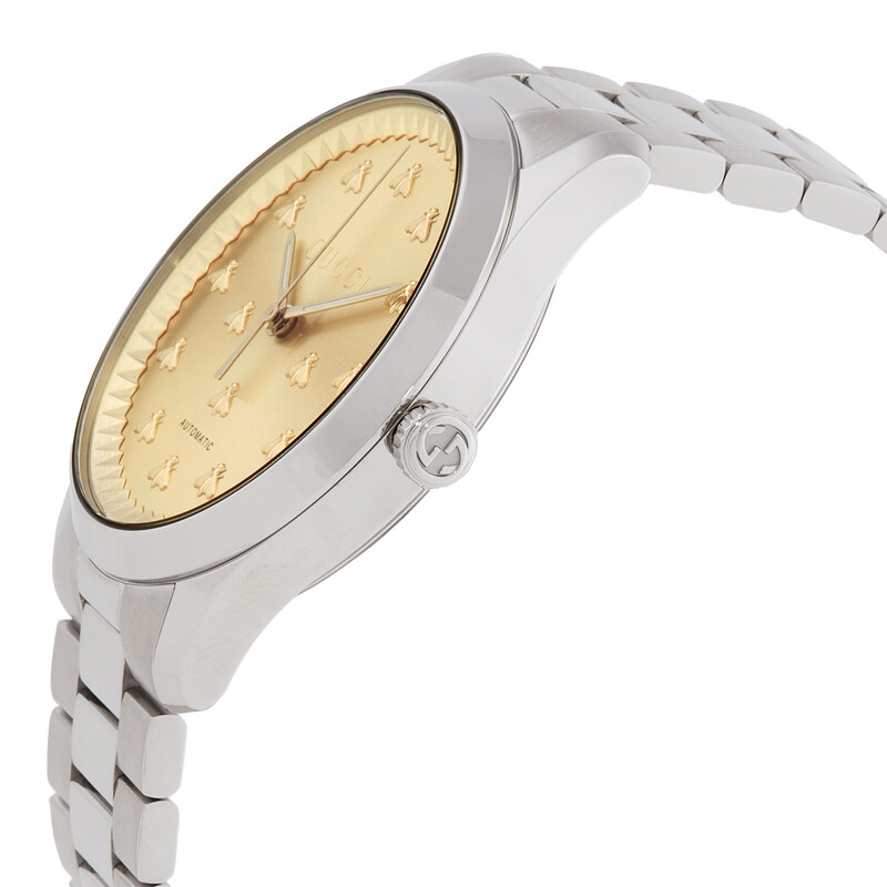 Gucci G-Timelss Champagne Dial Men's Watch YA126378 - Watches, G