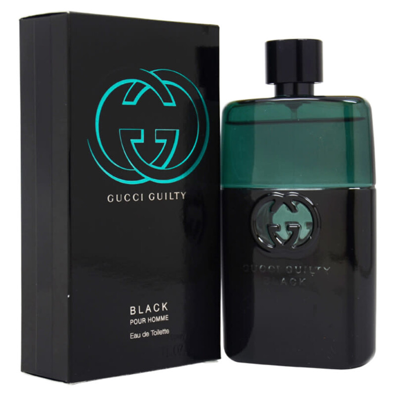 Gucci Guilty Black by Gucci EDT Spray 3.0 oz (90 ml) 737052626383