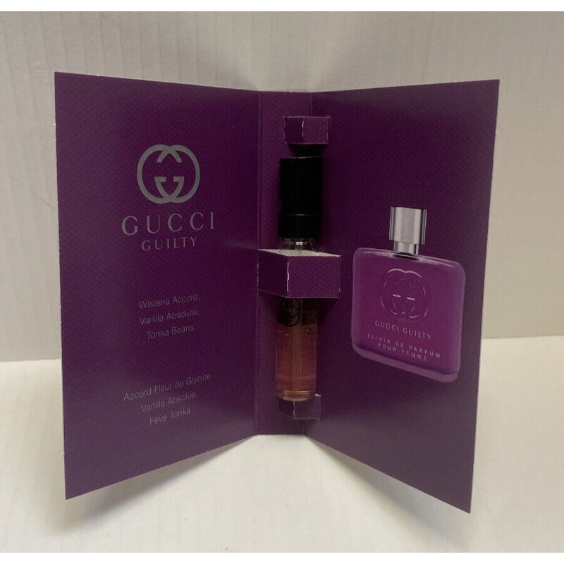Gucci Guilty Elixir / Gucci Elixir de Parfum Spray Vial 0.05 oz