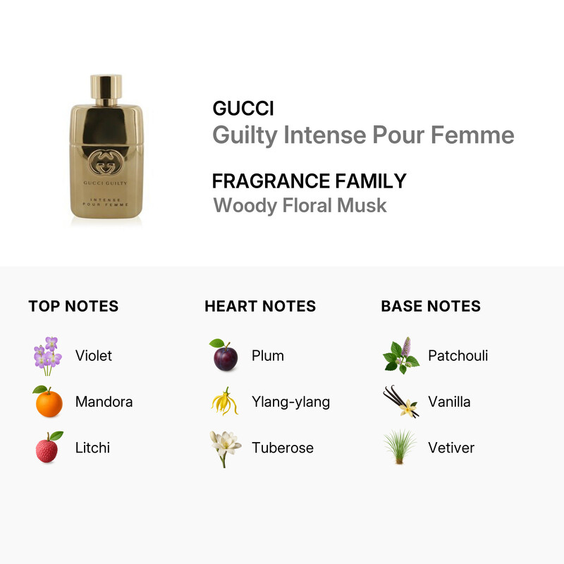 Gucci - Guilty Pour Femme Eau De Parfum Intense Spray 50ml/1.6oz