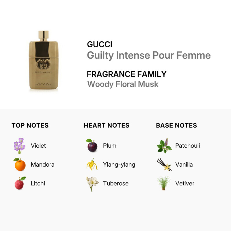 Gucci - Guilty Pour Femme Eau De Parfum Intense Spray 90ml/3oz