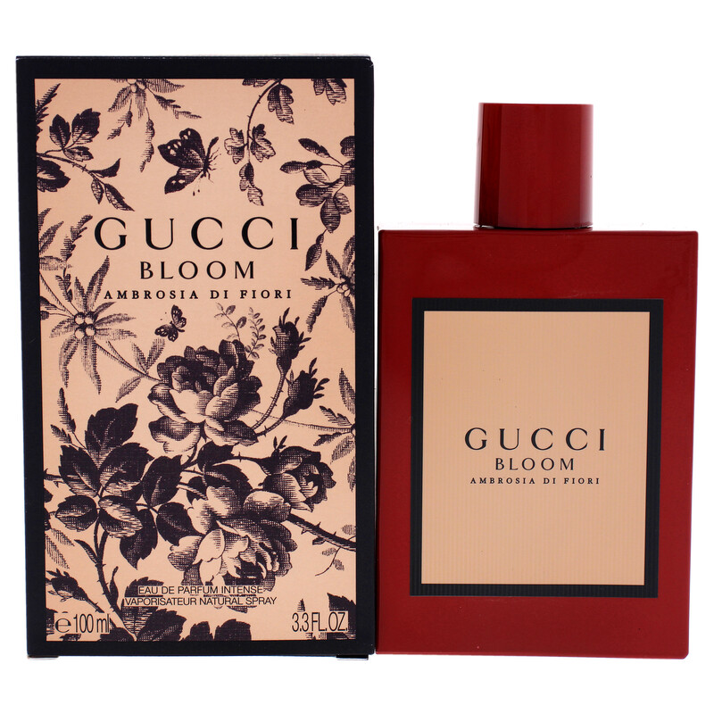 Gucci Ladies Bloom Ambrosia di Fiori EDP Spray 3.3 oz (100 ml