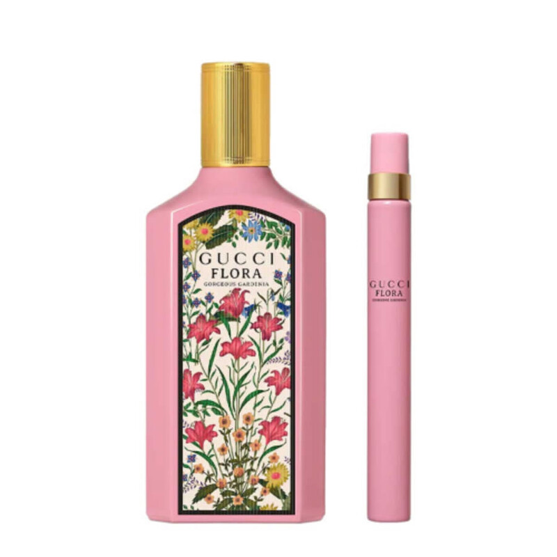 Gucci Ladies Flora Gorgeous Gardenia 2pcs EDP Gift Set Fragrances 3616303785062