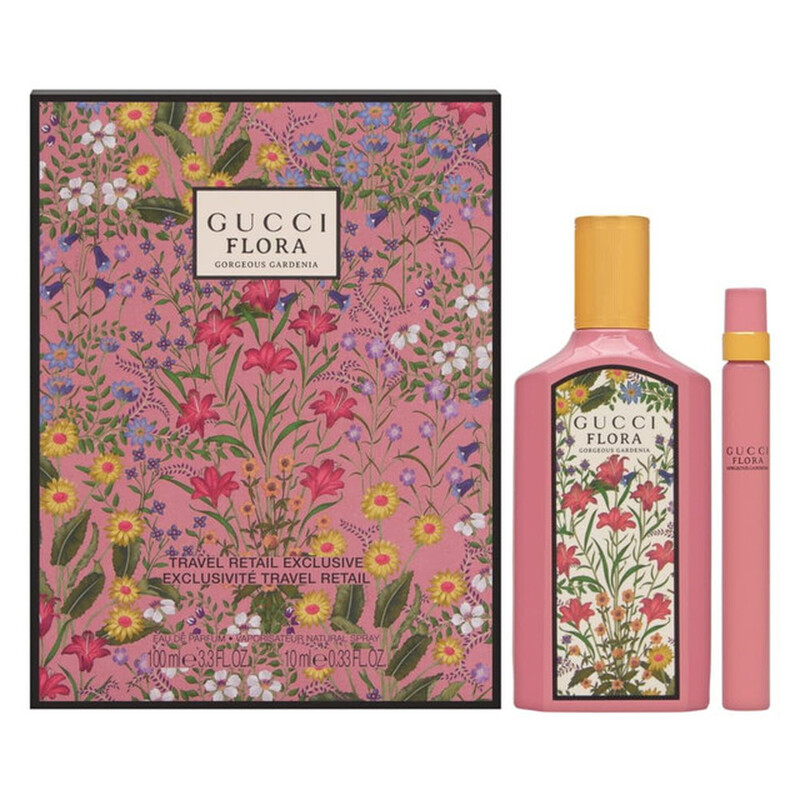 Gucci Ladies Flora Gorgeous Gardenia Gift Set Fragrances
