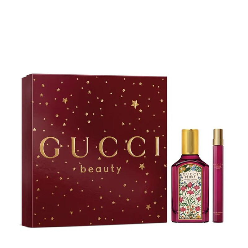 Gucci Ladies Flora Gorgeous Gardenia Intense Gift Set Fragrances