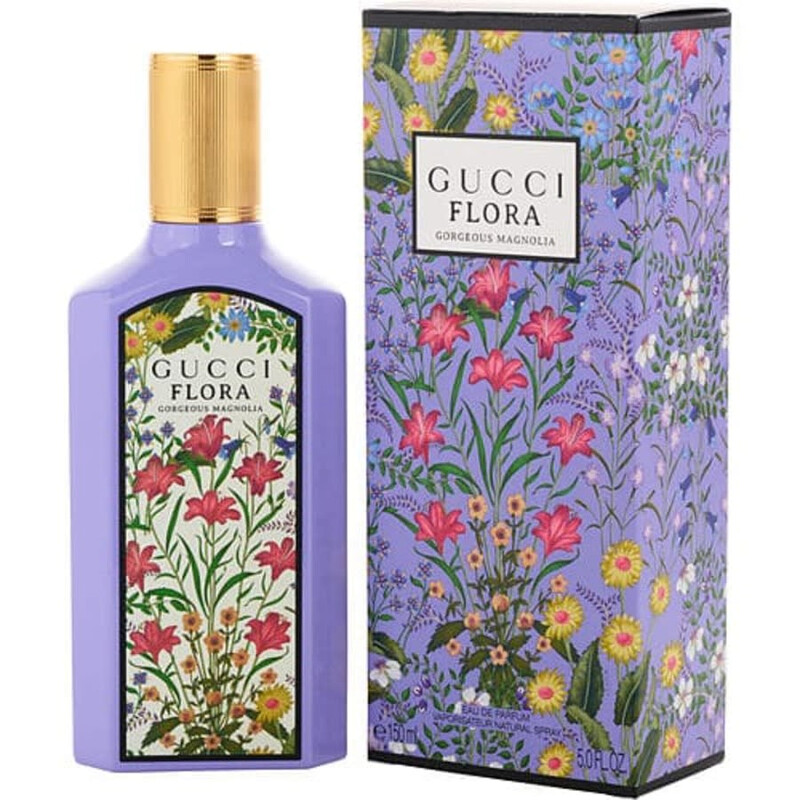 美品✨限定モデル✨GUCCI グッチ マーモント フローラルエンブロイダリー Gucci Ladies Flora Gorgeous Magnolia EDP Spray 5.0 oz Fragrances