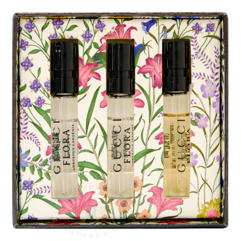 Gucci Ladies Flora Mini Set Flora Gift Set Fragrances
