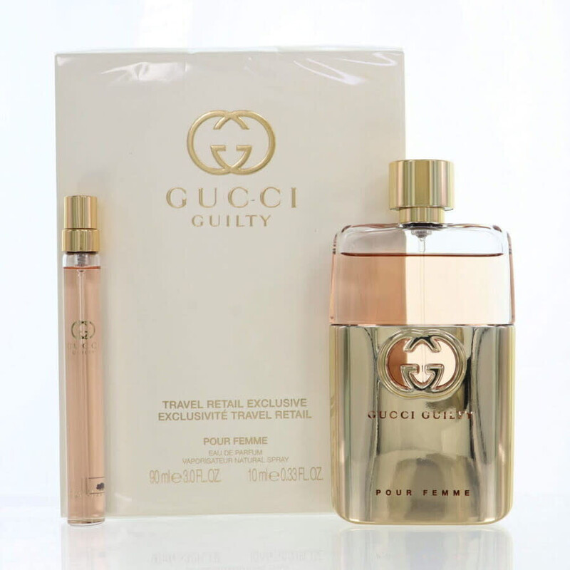 Gucci Ladies Gucci Guilty Pour Femme Gift Set Fragrances