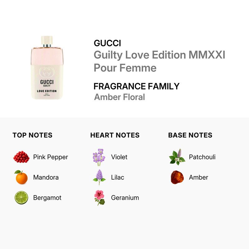 Gucci Ladies Guilty Love Edition EDP Spray 3.04 oz Fragrances