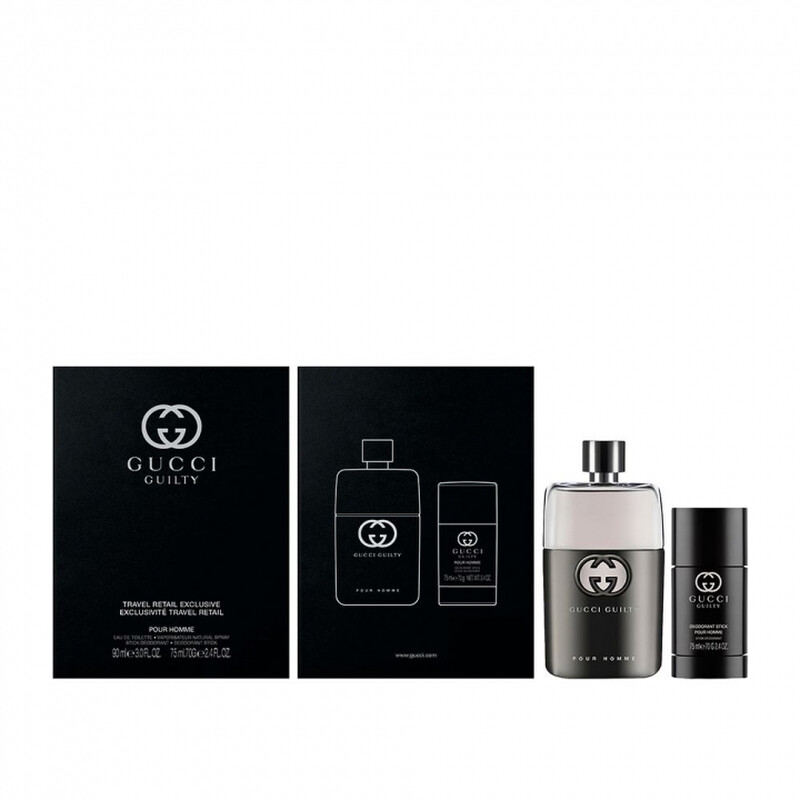 Gucci Men's Gucci Guilty Pour Homme 2pcs EDT Gift Set Fragrances