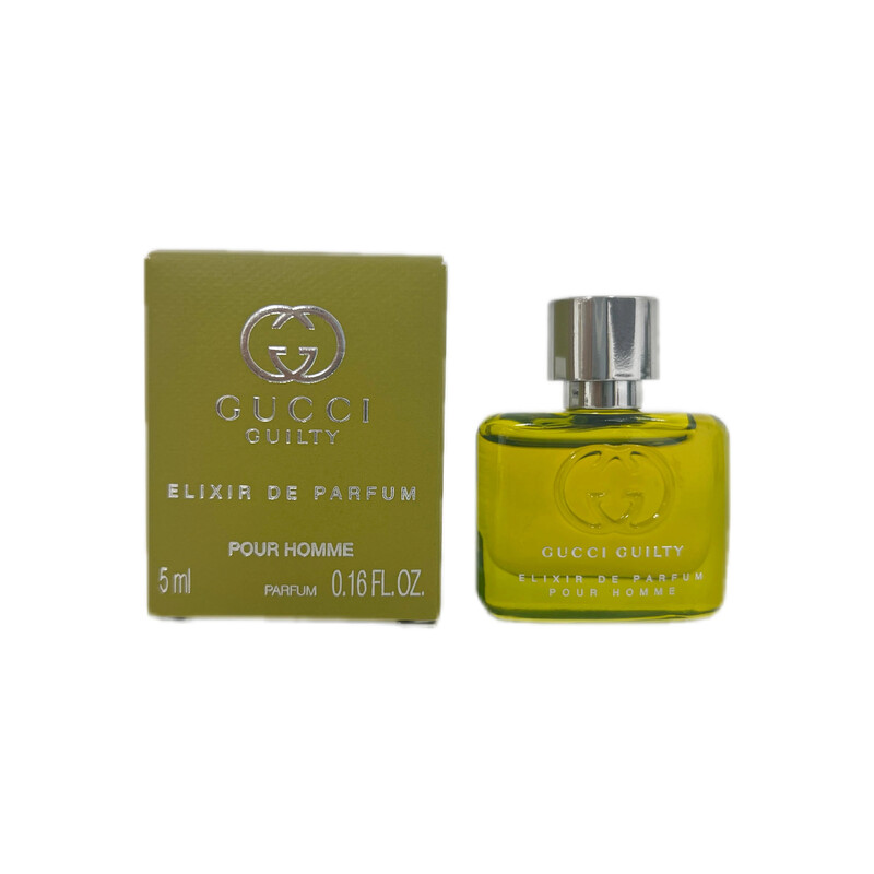M*e様 J*d様 GUCCI Guilty Elixir de Parfum Gucci Men's Guilty Elixir De Parfum Extrait de Parfum 0.16 oz