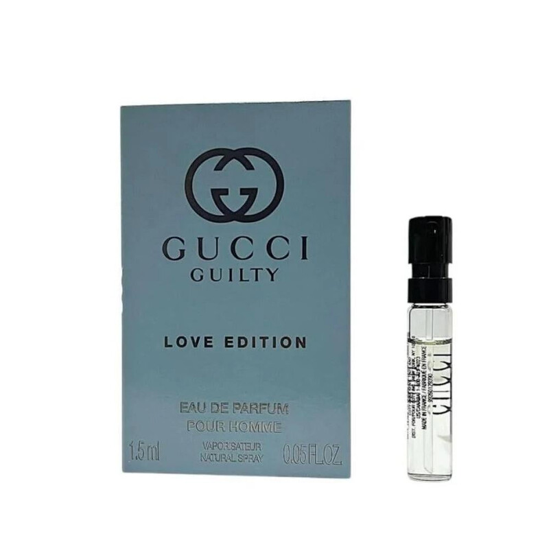 Gucci Men's Guilty Love Edition 2024 EDP Spray 0.05 oz Fragrances 3616305259479