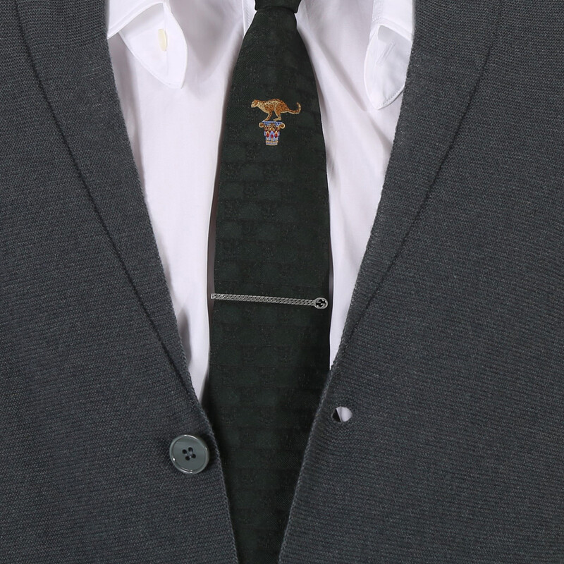 Gucci Men's Silver-tone Tie Bar YBF678650001 - Jewelry, Mens