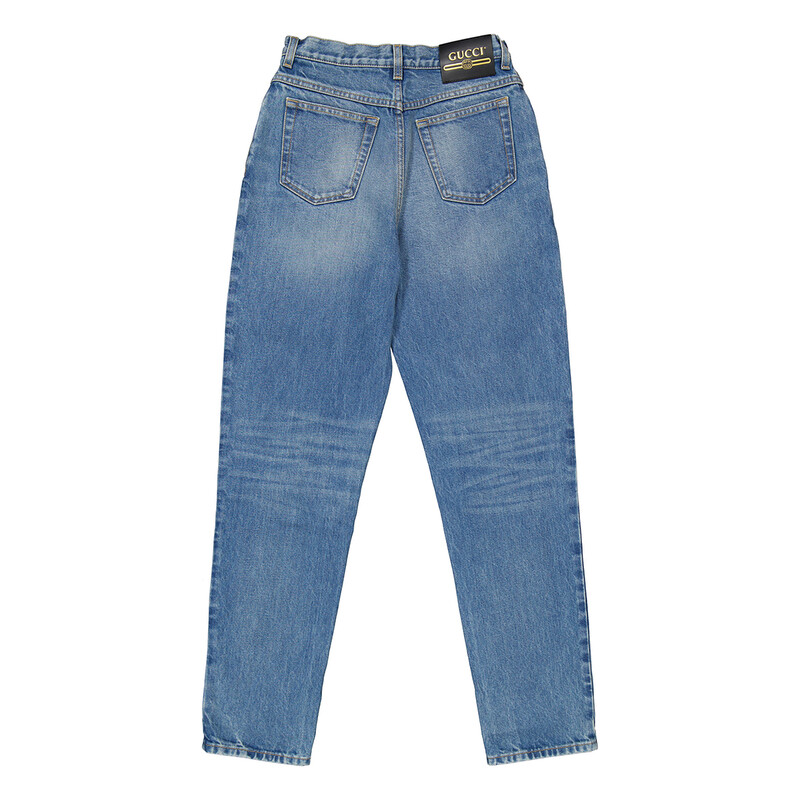 Gucci My Body My Choice Straight Leg Jeans, Waist Size 24