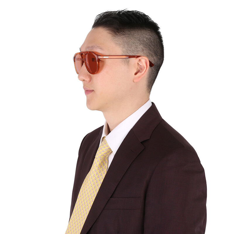 Gucci Orange Pilot Men's Sunglasses GG1320S 002 54 889652412016