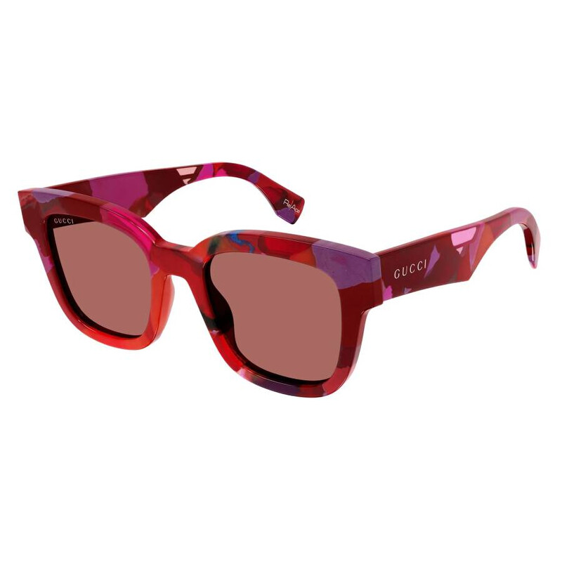 Gucci Orange Square Ladies Sunglasses GG1624S 001 52 889652474069