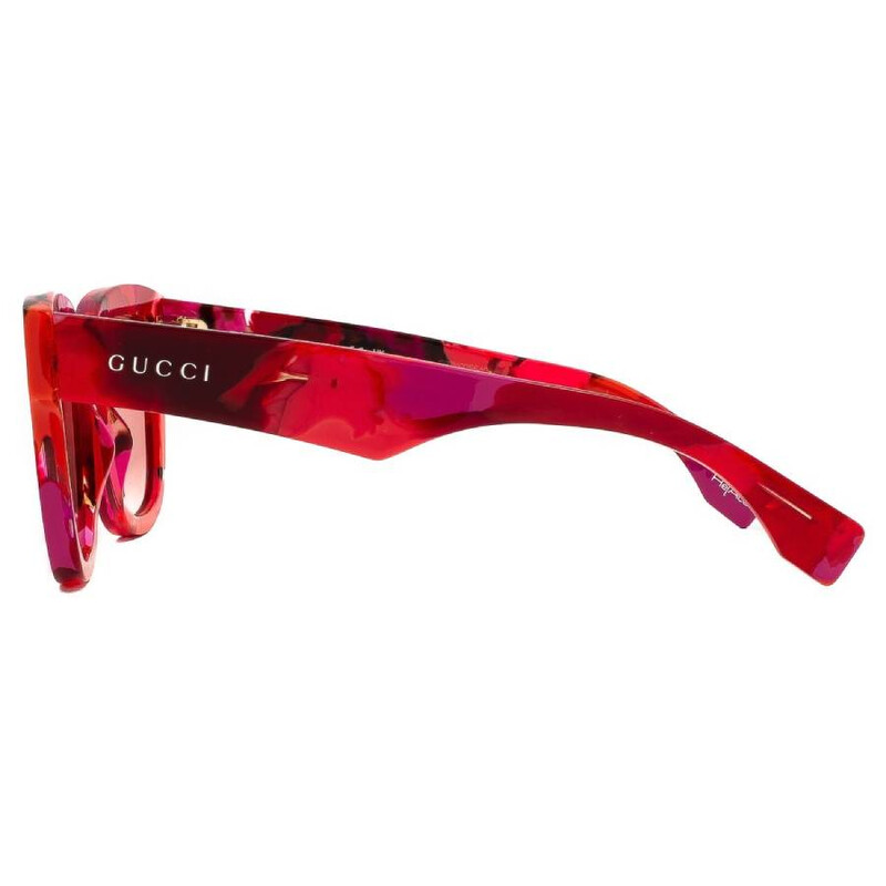 Gucci Orange Square Ladies Sunglasses GG1624S 001 52 889652474069