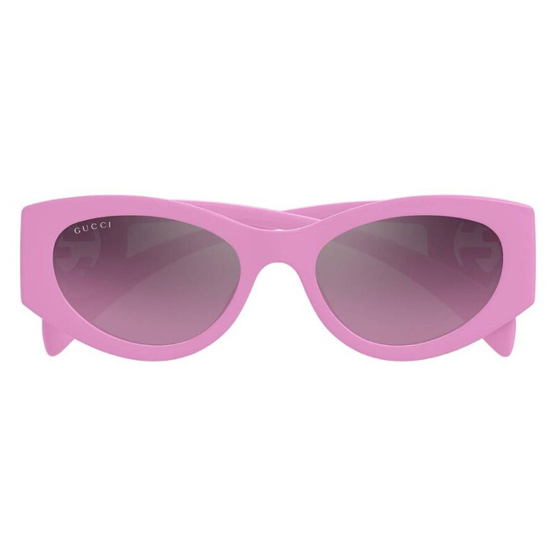 New Gucci Womens Cat Eye Pink Pink Grey Fashion Designer Sunglasses Gucci Women main image 3