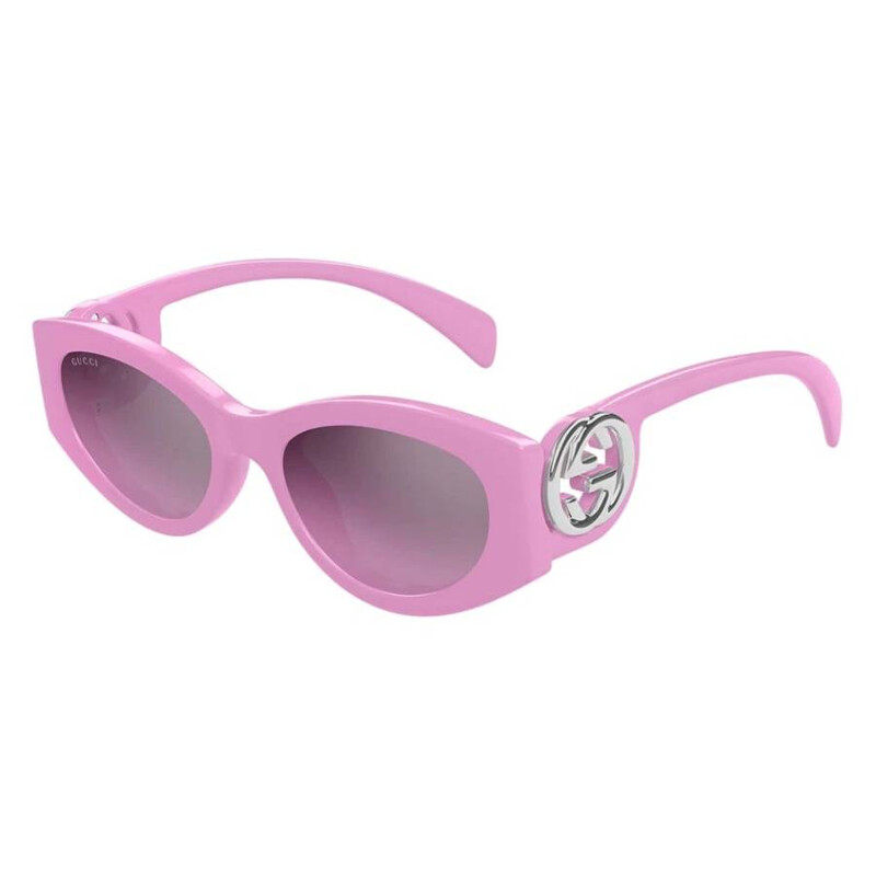 Gucci Pink Gradient Mirror Cat Eye Ladies Sunglasses GG1691S 003