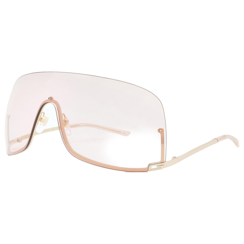 Gucci Pink Shield Unisex Sunglasses GG1560S 004 99 889652473147 ...