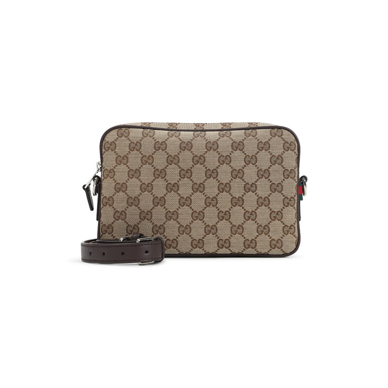 GUCCI ボディーバッグ　ブラック/ブラウン GUCCI ボディーバッグ ブラック/ブラウン 【公式通販】