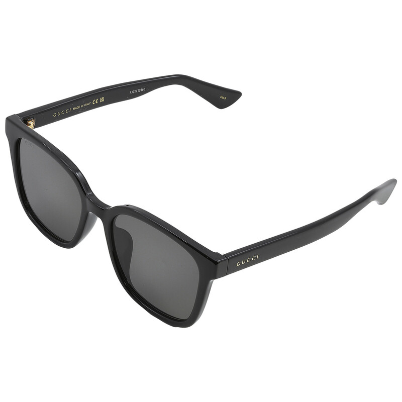 Gucci Smoke Square Men's Sunglasses GG1346SK 001 56 889652413617