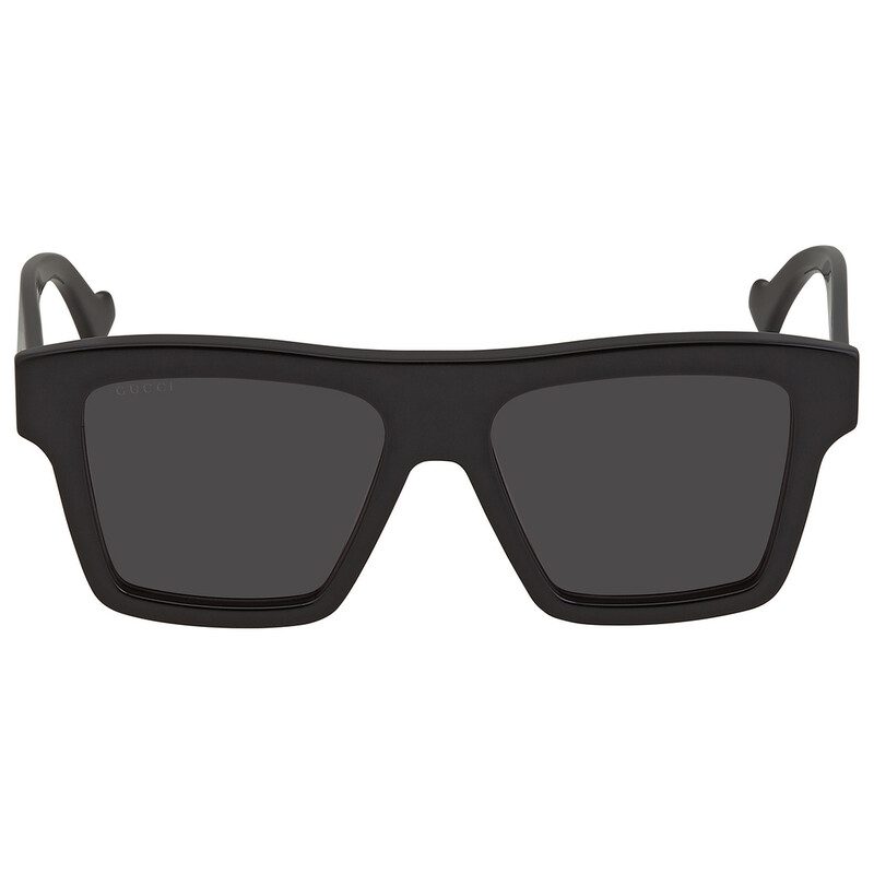 Gucci Solid Grey Square Men's Sunglasses GG0962S 005 55 Gucci Solid Grey Square Men's Sunglasses GG0962S 005 55