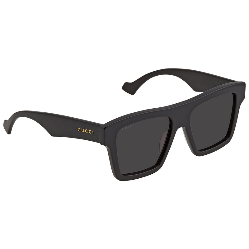 Gucci Solid Grey Square Men's Sunglasses GG0962S 005 55 Gucci Solid Grey Square Men's Sunglasses GG0962S 005 55