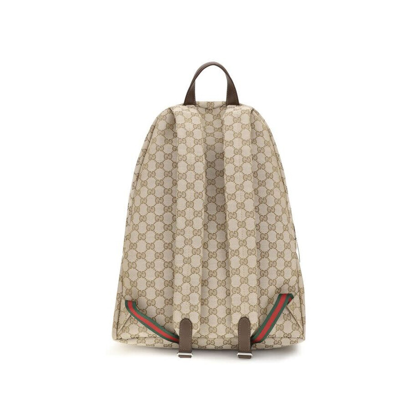 Gucci Tag Backpack — Beige GU875226FAF8P9647BB - Handbags, Main