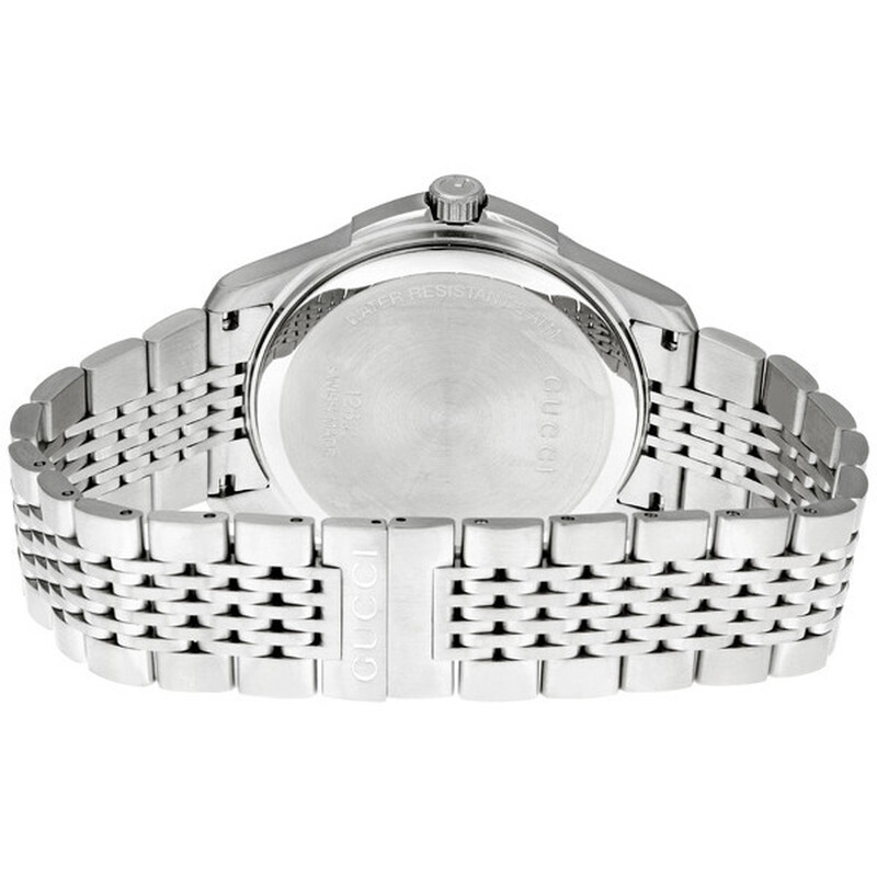 Gucci Timeless Silver Dial Stainless Steel Men's Watch YA126209