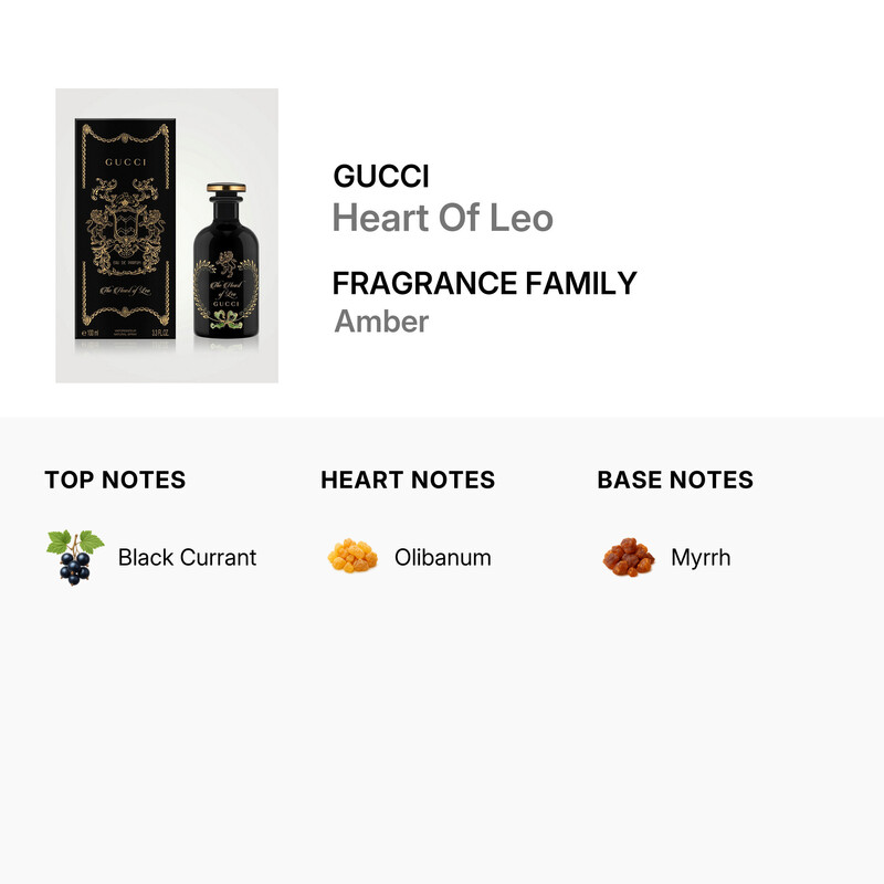 Gucci Unisex Heart Of Leo EDP 3.4 oz Fragrances 3616305169495