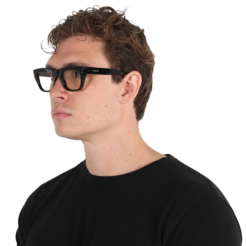 Gucci Yellow Square Men's Sunglasses GG1365S 001 48 889652417103