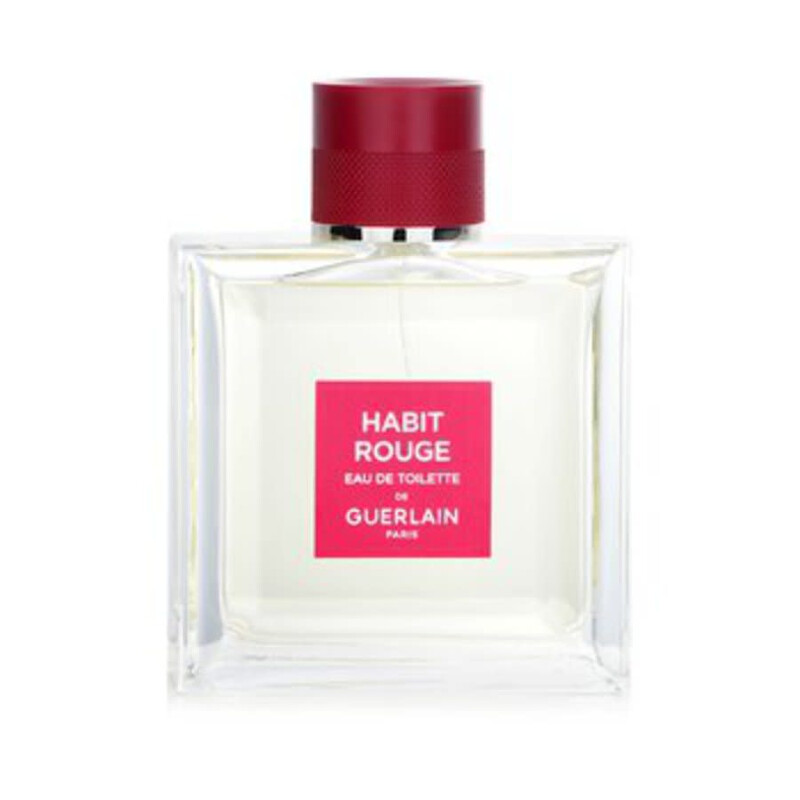Guerlain Men's Habit Rouge EDT Spray 3.3 oz Fragrances