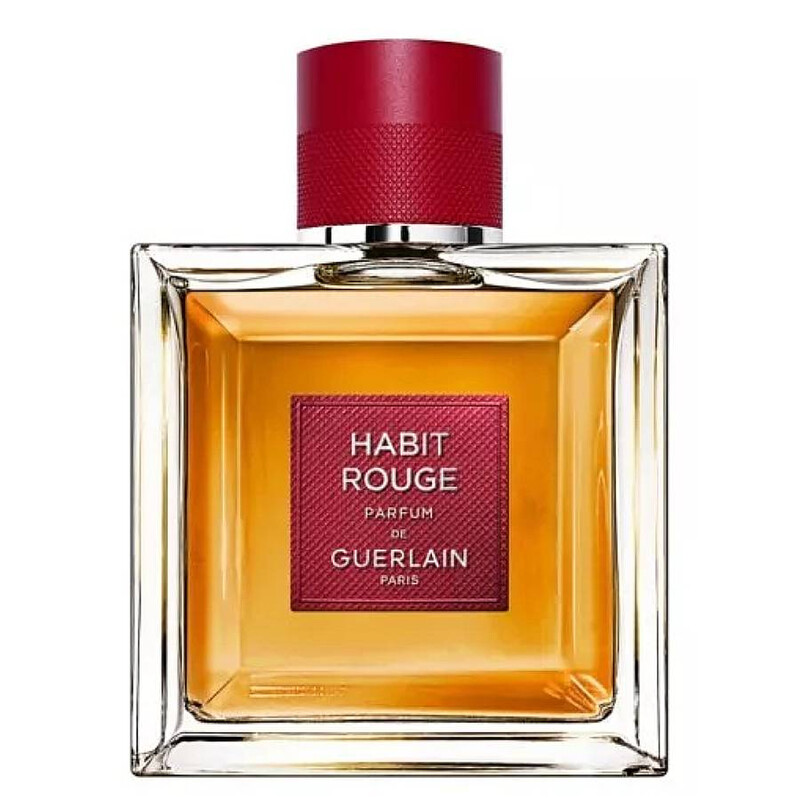 Guerlain Men's Habit Rouge Parfum 3.3 oz Fragrances 3346470305212