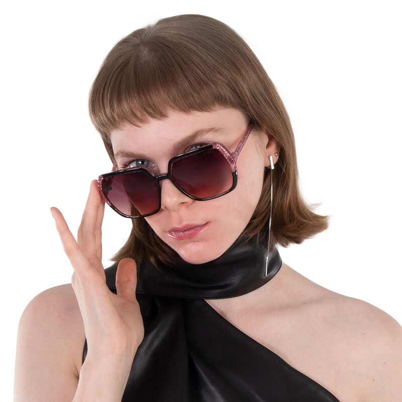 Guess Bordeaux Gradient Sport Ladies Sunglasses GU7883 01T  display picture 1