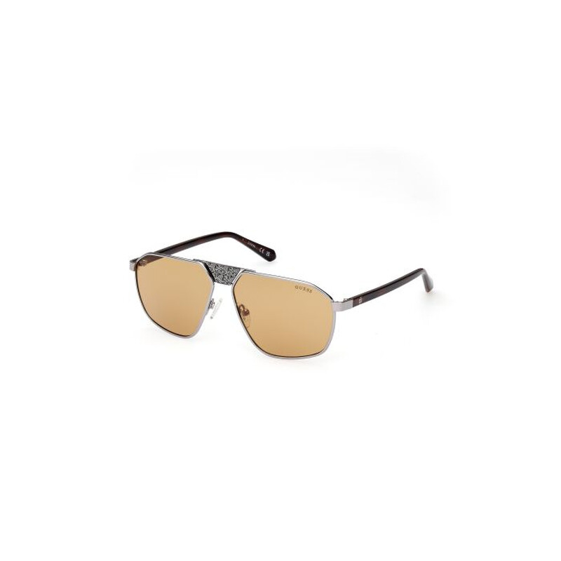 Guess Brown Pilot Men's Sunglasses GU00086 08E 59 889214462664 ...