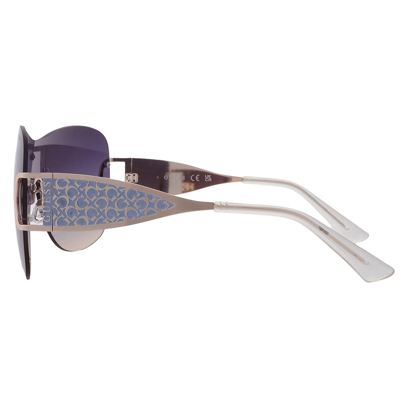 Guess Factory Blue Gradient Shield Ladies Sunglasses GO00038  display picture 3