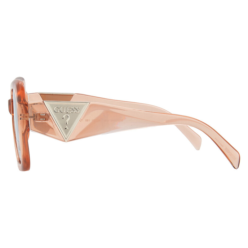 GUESS FACTORY Blue Gradient Square Ladies Sunglasses Guess Factory Blue Gradient Square Ladies Sunglasses GO00023  main image 2