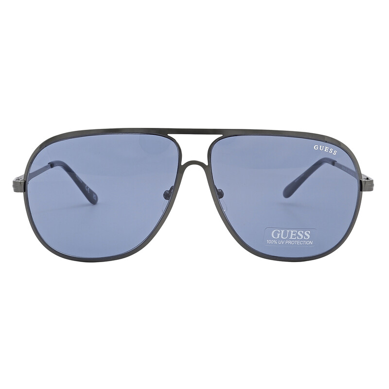 Guess Factory Unisex Blue Pilot Sunglasses