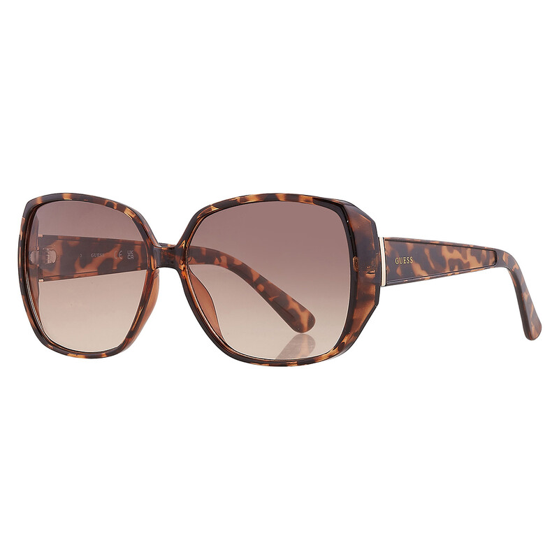 Guess Factory Brown Gradient Butterfly Ladies Sunglasses GF0426