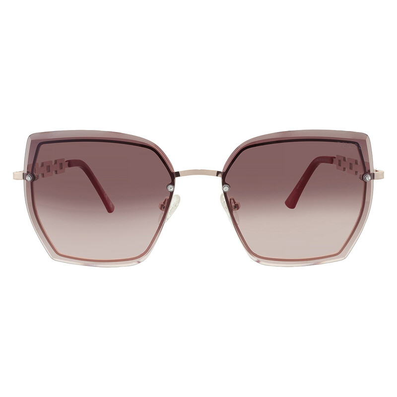 Guess Factory Smoke Gradient Butterfly Ladies Sunglasses GO00042