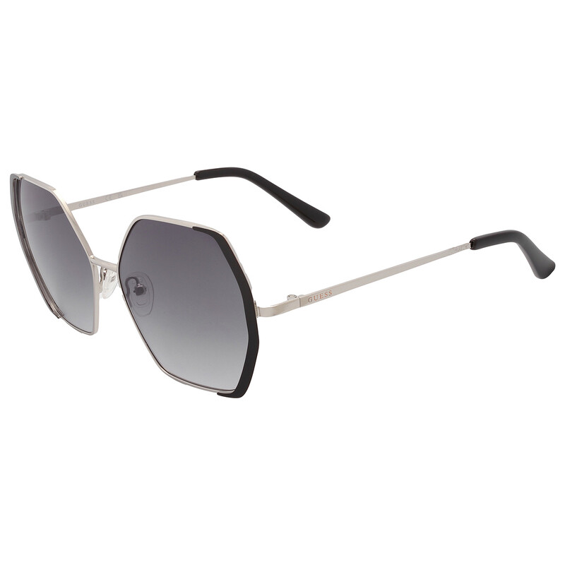 Guess Factory Smoke Gradient Geometric Ladies Sunglasses  display picture 1