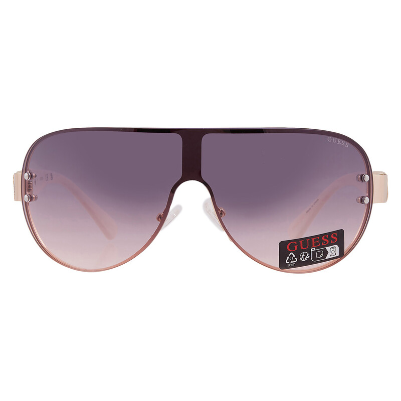 Guess Factory Smoke Gradient Shield Ladies Sunglasses  display picture 3