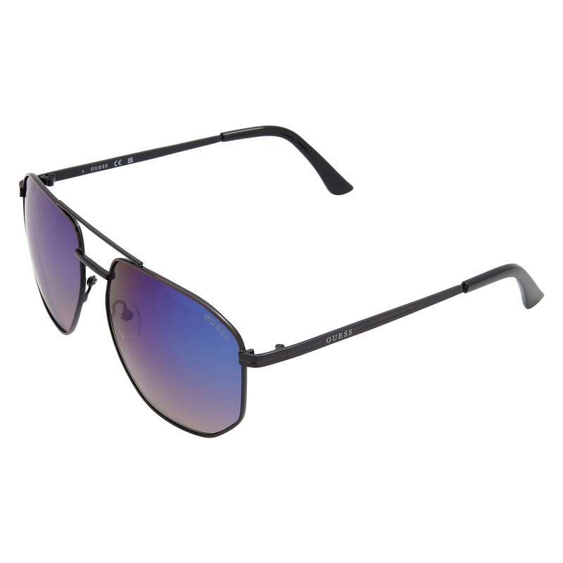 Guess Factory Smoke Mirror Pilot Men's Sunglasses GF5122 01C 60