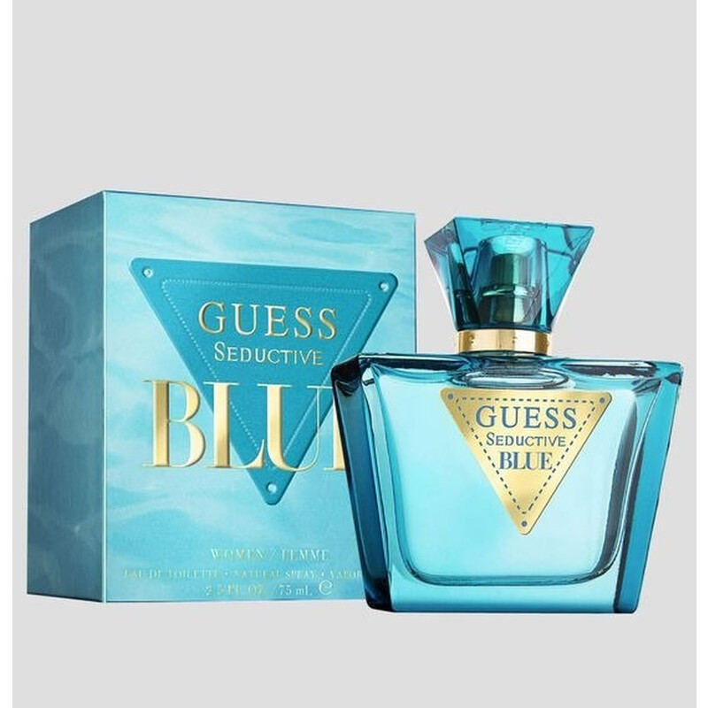 Guess Ladies Seductive Blue EDT Spray 2.5 oz Fragrances 085715324283