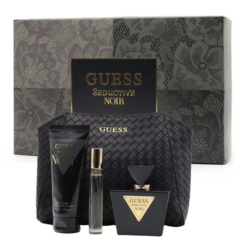 Guess Ladies Seductive Noir Gift Set Fragrances 0 85715349552